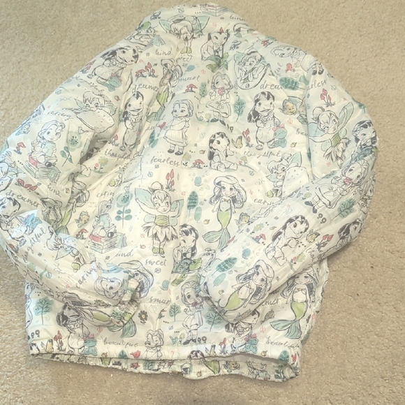 Disney Light Floral Puffer Jacket - Picture 3 of 8